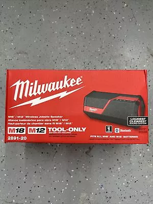 Milwaukee 2891-20 M18 / M12 Wireless Jobsite Speaker • $149.99