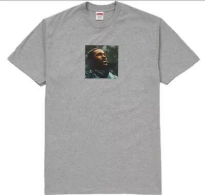 Supreme Marvin Gaye Tee - Large - Grey - Fw18 - What’s Going On T-shirt • £59.99