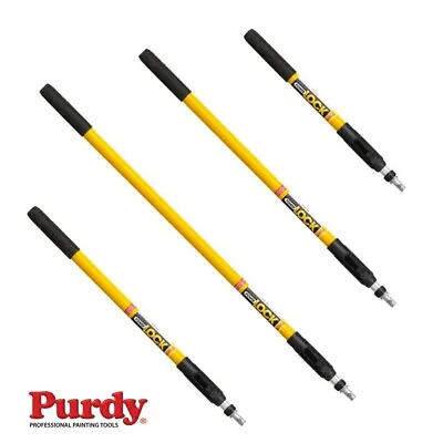 Purdy Power Lock Extension Roller Pole - Professional Painting Tools - 3 Sizes • £32.87