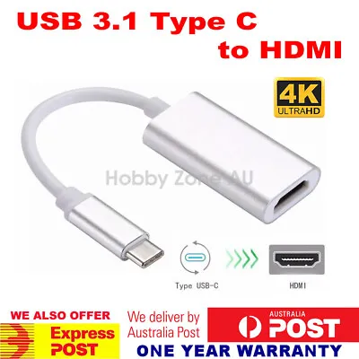 $9.85 • Buy Type C USB-C 3.1 To HDMI Adapter Cable Converter For MacBook ChromeBook Samsung