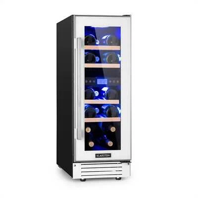 £499.99 • Buy Wine Fridge Cooler Drinks Fridge 53L Glass Door Touch Control 17 Bottles White