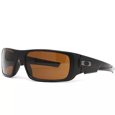 [OO9239-03] Mens Oakley Crankshaft Sunglasses - Matte Black / Dark Bronze • $64.99
