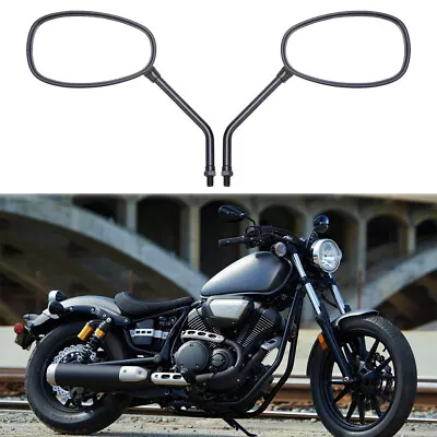 2x Black Motorcycle Rear View Side Mirrors For Yamaha XVS 950 V-Star Bolt R-Spec • $32.99