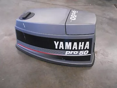 6H4-42611-10 Yamaha 1989 PRO50LF 50hp Outboard Top Cowl Hood 6H5-42610 (B) • $149.99