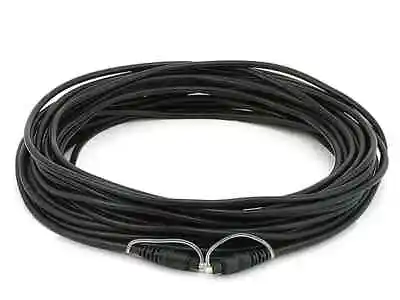 40FT S/PDIF (Toslink) Digital Optical Audio Cable 40ft Black  PID 6735 • $13.99