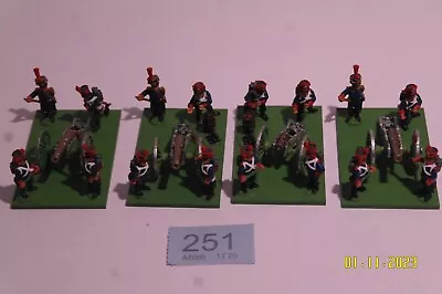 28mm Napoleonic Metal Artillery Figures (4) • £35