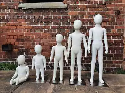 £87.36 • Buy Children Mannequin Age 1.2.4.6 8Unisex Dummy Shop Display Model With Metal Stand