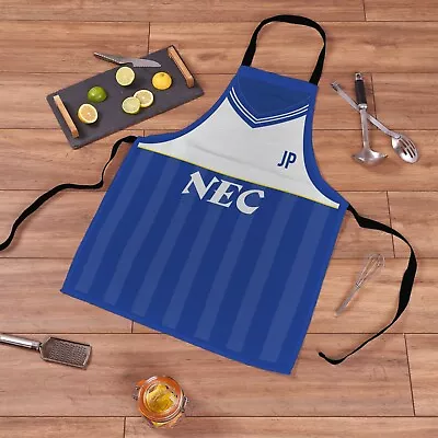 £16.99 • Buy Everton 1986 Home Football Shirt Blue Retro Personalised Showerproof Apron