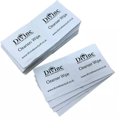 £3.50 • Buy Gel Polish Nail Cleanser Wipes Isopropyl Alcohol Wipes Shine Prep & Wipe UV/LED