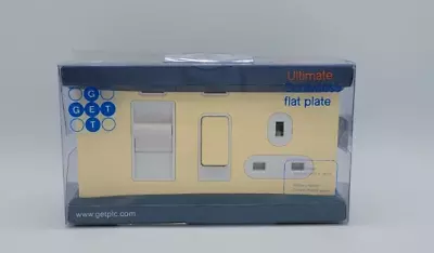 Schneider Ultimate Screwless Cooker Control Unit Flat Plate - CREAM - NEW UK • £12.99