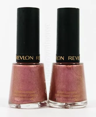 Velvet Ruby #001- Revlon Super Lustrous Nail Polish - 2 Pack-Free Shipping • $8.99