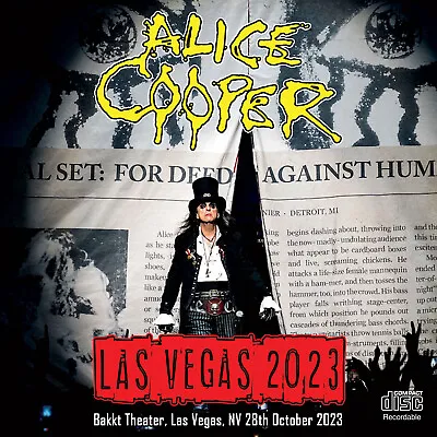 Alice Cooper Las Vegas 2023 2cd • $30