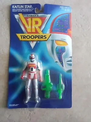 Kaitlyn Star VR Troopers Kenner Saban 1994 New Sealed • $11.99