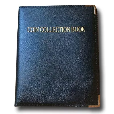 480 Pocket Coin Collection Book Penny Album Money Holder For Coin Storage • $14.65