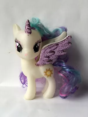 Hasbro My Little Pony Princess Celestia Figure 2016 W/glitter Wings Horn • $8