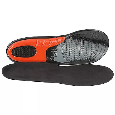 £4.95 • Buy Work Boots Orthotic Foot Arch Support Heel Shoe Inserts Gel Massaging Insoles
