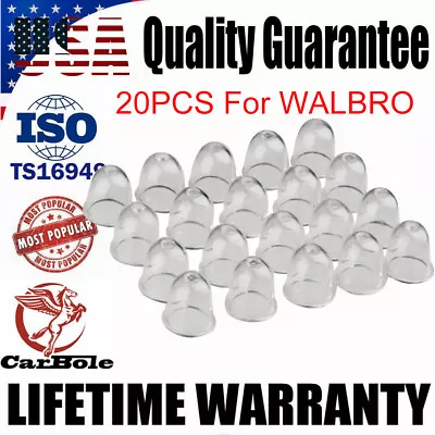 Fuel Pump Carburetor Primer Bulbs 20PACK For Poulan Echo Shindaiwa WALBRO 188-12 • $7.99