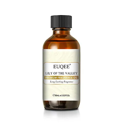 EUQEE 60ML Lily Of The Valley Fragrance Oil For Soap/Candle Making Diffuser DIY • £8.99