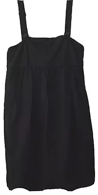 JAMES PERSE Los Angeles Malibu Black Jumper Smock Dress 4/ XL Pockets Lined NWOT • £106.02