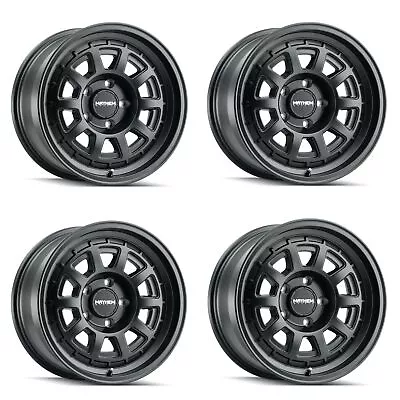 Set 4 18  Mayhem Voyager 18x9 Matte Black 6x5.5 Wheels 0mm For Chevy GMC Rims • $999.96