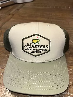 2023 MASTERS (Green) PATCH TRUCKER Logo Golf Hat From AUGUSTA NATIONAL • $62.39