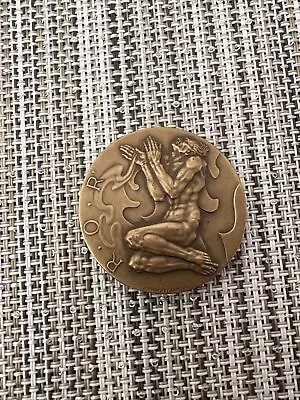 Nude Hall Of Fame For Great Americans William Morton Bronze Medal Medallic Art • $49.95