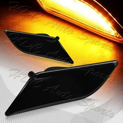 For 2010-2013 Mercedes W212 E-Class Smoke Lens Amber LED Side Marker Lights Lamp • $21.99