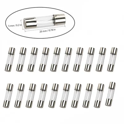 20Pcs F7AL250V 5x20mm Fast Acting 7A Fast Blow Fuse 250v 7Amp Quick Blow • $10.99