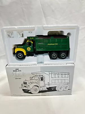 L.G. Defelice  1960 Mack Model B-61 Dump Truck By First Gear 1/34th Scale • $43