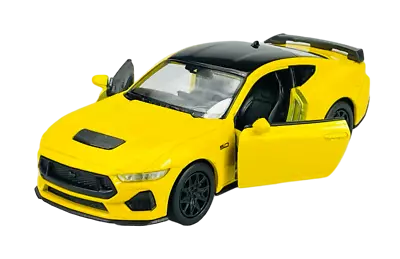 Welly 2024 Ford Mustang Gt Yellow 1:34 Die Cast Metal Model New In Box 43836 • $16