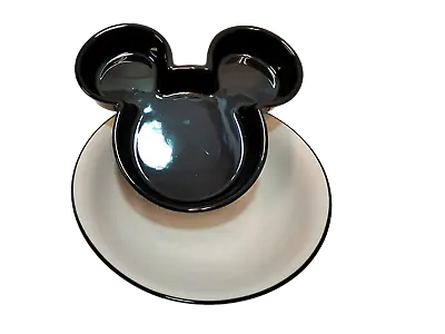 Disney Mickey Mouse Pasta Bowl Oven Dish Soup Plate | Snack Plate |Serving Tray  • £19.74