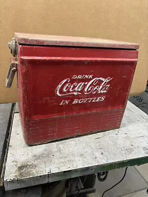 Vintage Metal Progress Refrigerator Co. Coke Coca-Cola Cooler Bottle Opener • $110