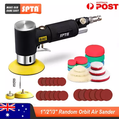 SPTA 1 /2 /3  Random Orbit Air Sander Mini Grinding Machine Car Polisher Buffer • $72.99