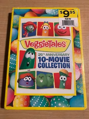 Veggie Tales 25th Anniversary 10 Movie Collection (DVD) ……..BRAND NEW & SEALED! • $6.99