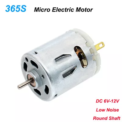 Micro Carbon Brush Electric Motor DC 6V-12V High Torque High Speed Reversible • £2.82