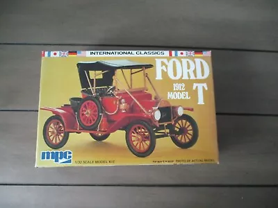 Mpc 1912 Ford Model T Plastic Model Kit Open Sealed Inside 1:32 Scale #2-1017 • $15