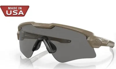 Oakley Si Ballistic M Frame Terrain Tan / Grey Ansi Z87.1 Oo9296-06 Sunglasses • $110