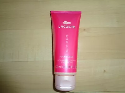 NEW LACOSTE TOUCH OF PINK BODY LOTION - 100ml • £20