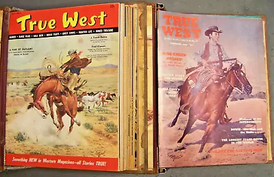 True West Magazine 1st 24 Issues In 2 Original Binders Vol.1 #1 - Vol. 5 #2 • $100