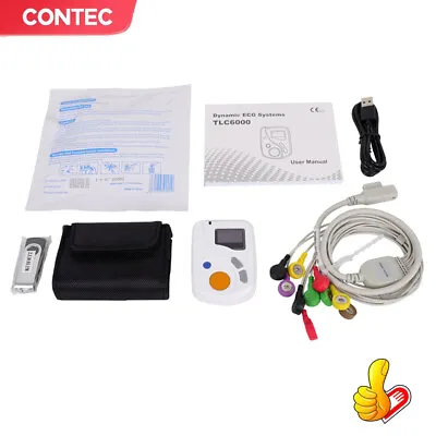 12-channel 48 Hours ECG/EKG Holter System/Recorder Monitor ​Analyzer SoftwareCE • £405