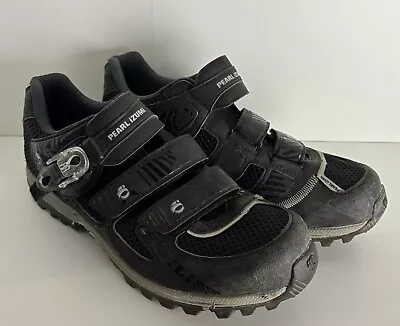 PEARL IZUMI X-ALP Enduro III Mountain Bike Shoes Mens EU 44 US 11 Black Shadow • $29.99