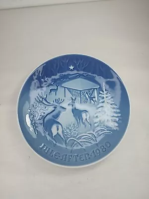 1980 B & G Denmark Christmas Plate Made In Denmark 7 1/8  Diameter • $24.95