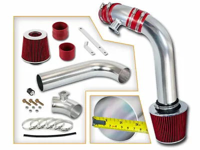 3  RED Cold Air Intake Kit + Filter For 92-98 BMW E36 3 Series I6 323/325/328 • $49.99