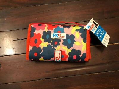 $16.90 • Buy Packit PK2 Freezable Foldable Lunch Bag Gel Lined Reusable Freezer/Cooler NWT