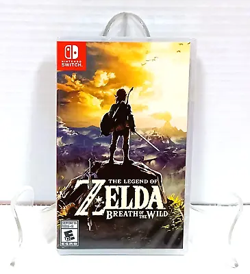 The Legend Of Zelda Breath Of The Wild Nintendo Switch New & Factory Sealed • $49.95