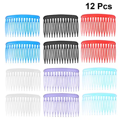 12pcs Hair Comb Combs Bulk Girl Hair Clip Comb Hair Dryer With Comb Veil Comb • $8.35