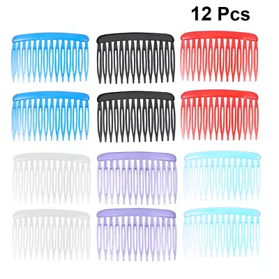 12pcs Hair Combs For Women Decorative Vintage Hair Side Comb Girl Hair Clip • $6.14