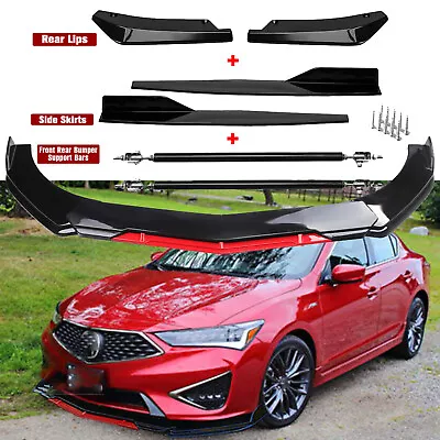 Front Rear Bumper Lip Spoiler Splitter Body Kit Side Skirt For Acura TLX 2015-22 • $59.99