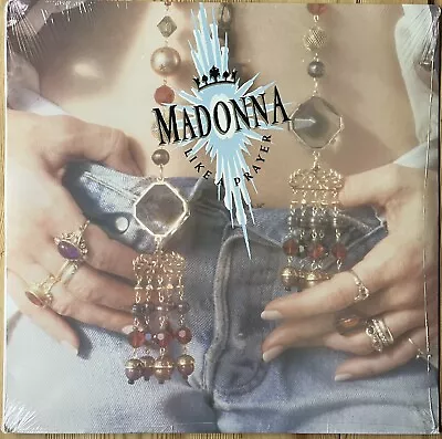 Madonna Like A Prayer LP 1989 Sire Records W1-25844 Synth-pop With Lyric Sleeve • $86.98