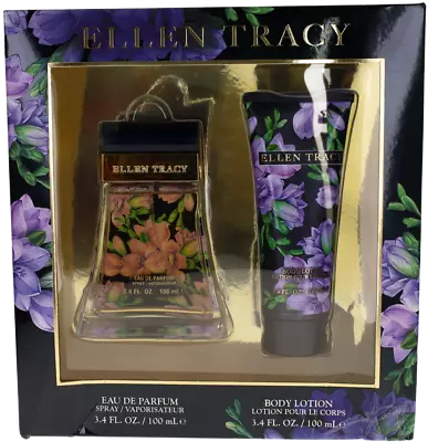 Radiant By Ellen Tracy For Women Set: EDP+Body Lotion 3.4+3.4 New • $70.19